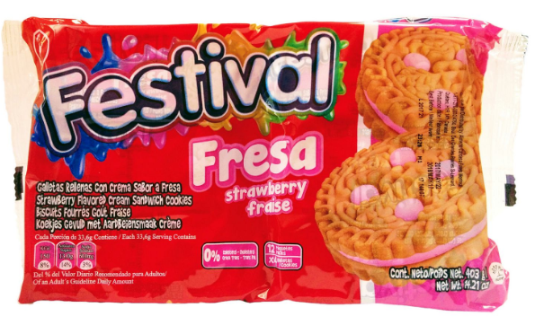 FESTIVAL STRAWBERRY 12CT