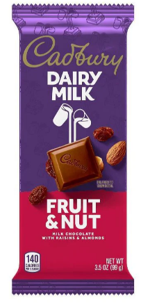 Cadbury royal dark chocolate bar 3.5 oz