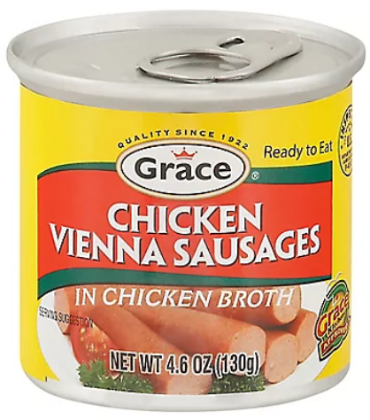 GRACE VIENNA SAUSAGES 4.6OZ