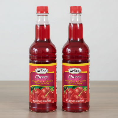 GRACE CHERRY SYRUP 25.3oz