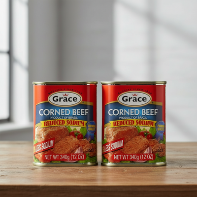 GRACE LOW SODIUM CORNED BEEF 12oz