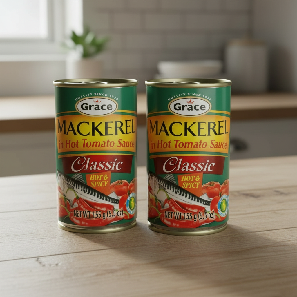 Grace Mackerel Hot & Spicy 5.5oz