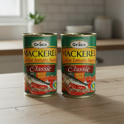 GRACE MACKEREL HOT & SPICY 5.5oz
