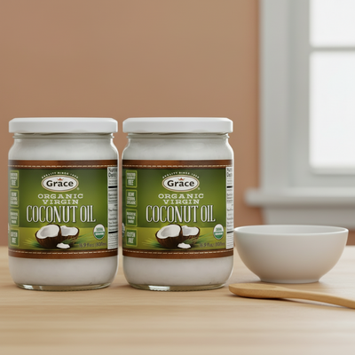 GRACE ORGANIC COCONUT OIL 16.9oz