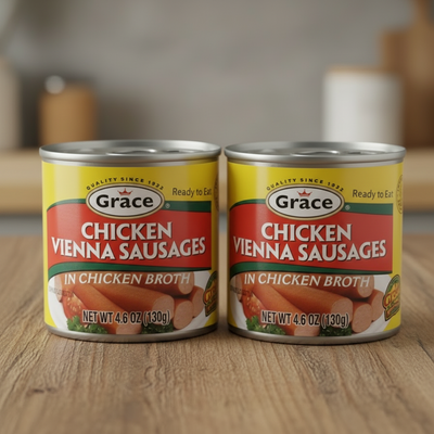 GRACE SPICY VIENNA SAUSAGE 5oz