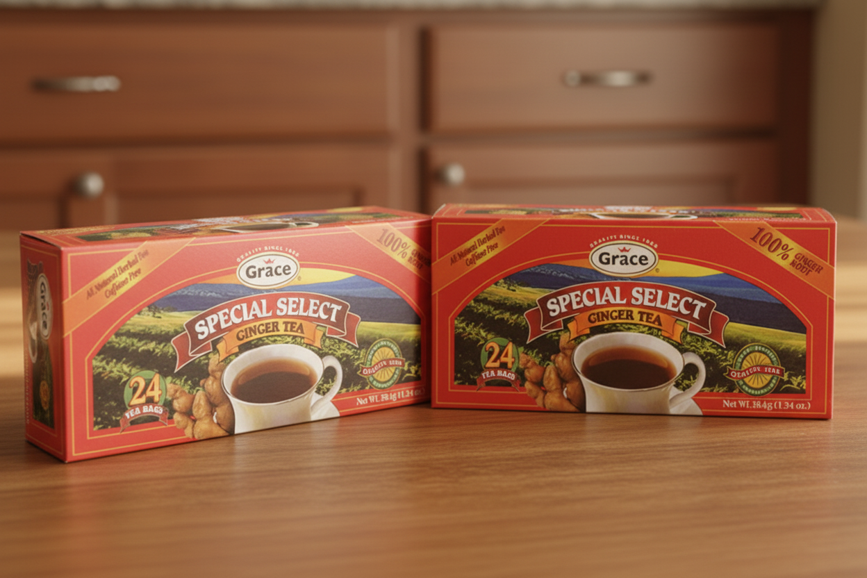 Grace Tea, Ginger, Bags 1.1 oz