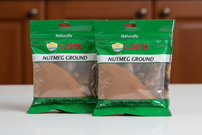 Ground Caribbean Nutmeg in Cello Package 1.25 oz