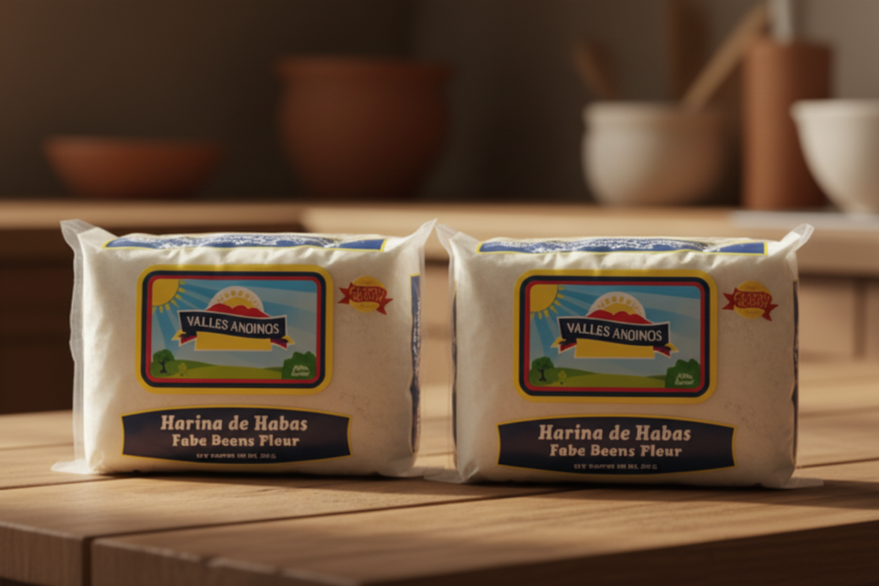 Valles Andinos Harina De Harina De Habas 14oz