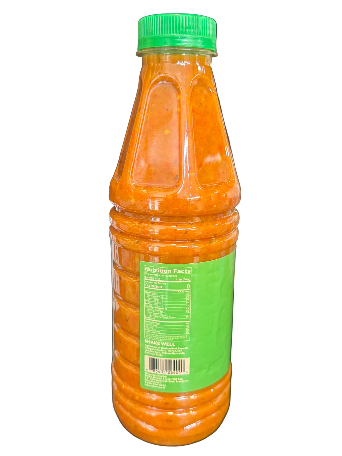 Berties pepper sauce 25 OZ