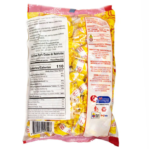 La Universal Caramelos Leche & Miel 100ct