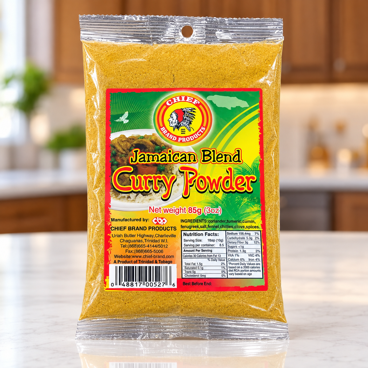 Chief Jamaican Blend Curry Powder 3 oz