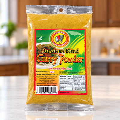Chief Jamaican Blend Curry Powder 3 oz