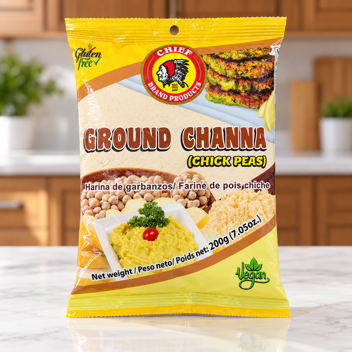Chief Ground Channa /chickpeas 7.5oz