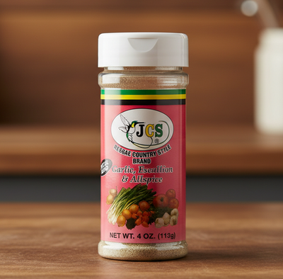 JCS Garlic, Escallion & Allspice 4 oz