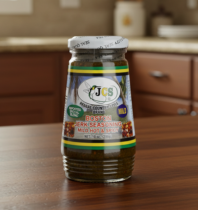 JCS Jerk Seasoning, Boston, Mild 10 oz