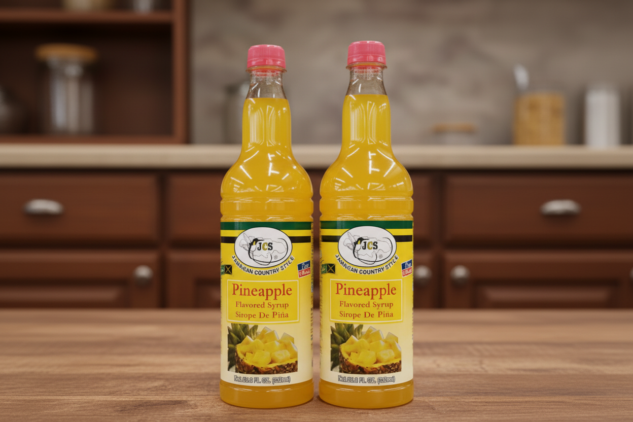 JCS Pineapple Flavored Syrup 25.5 oz