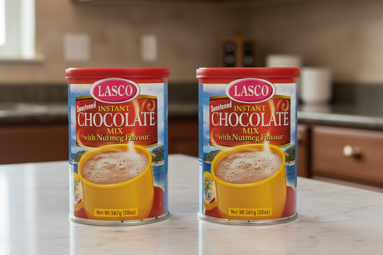 Lasco Instant Chocolate Mix With Nutmeg 20oz