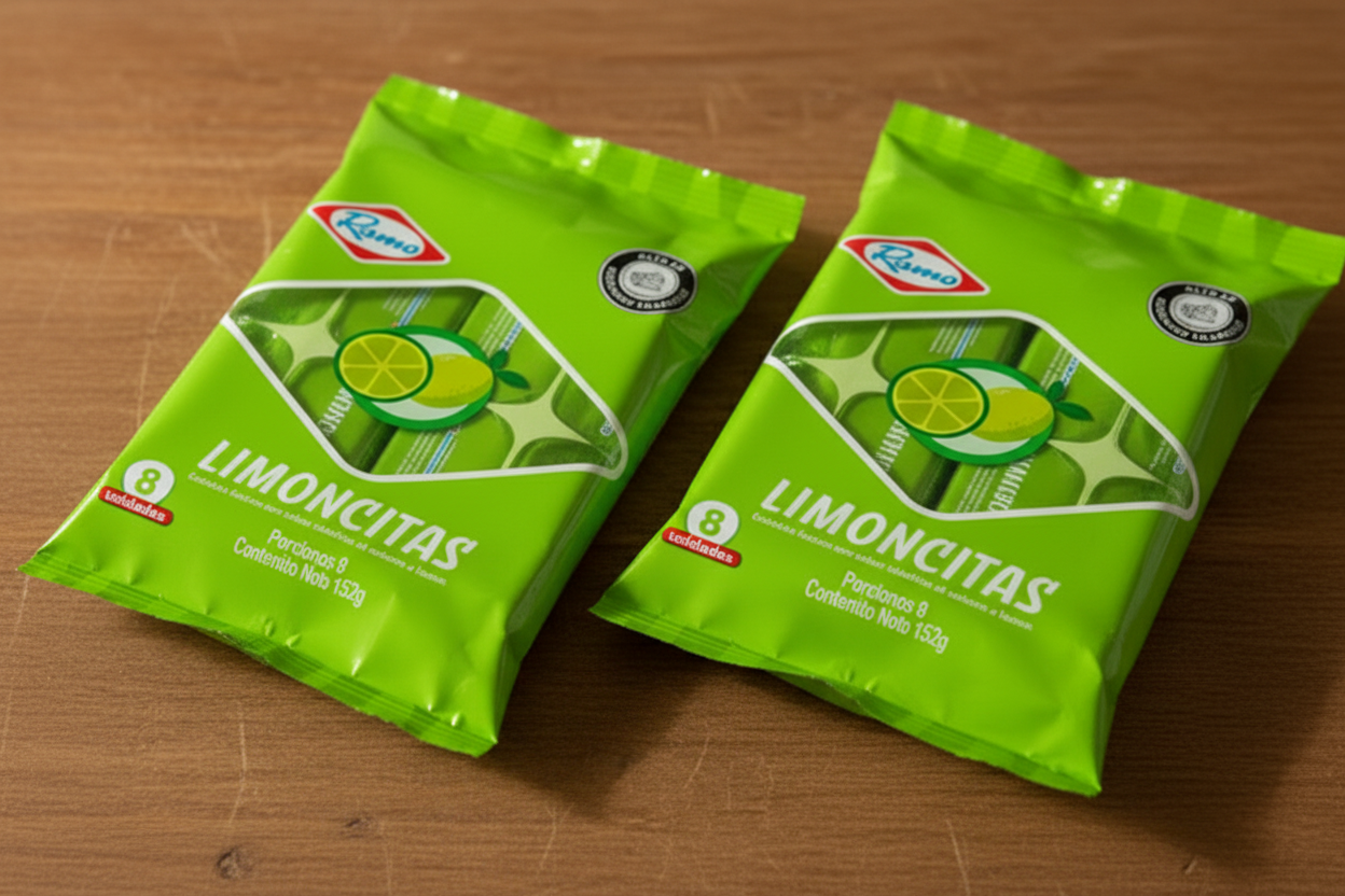Limoncitas Galletas Ramo 8Pk