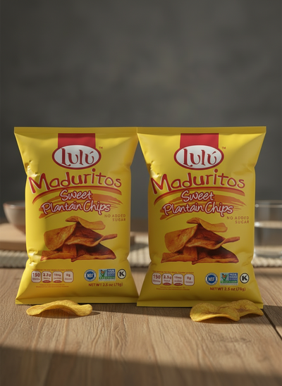 LULU Sweet Plantains / Maduritos 2.5oz / 6pk