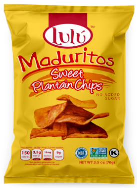 LULU SWEET PLANTAINS/MADURITOS 2.5OZ/6PK