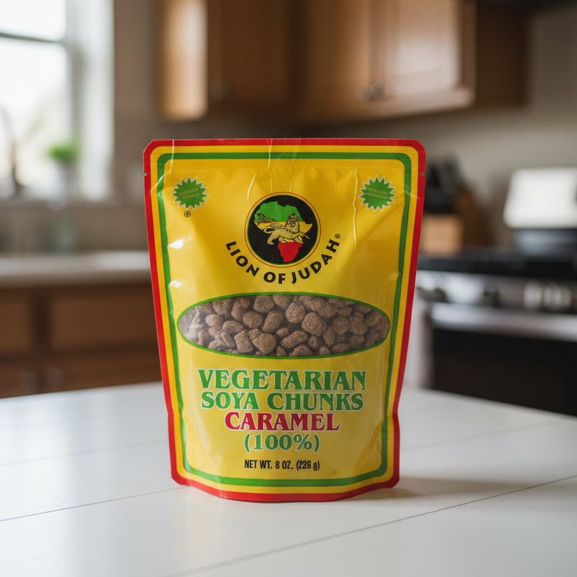 Lion of judah soy Chunks caramel 100% 8oz