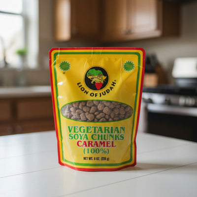 Lion of judah soy Chunks caramel 100% 8oz