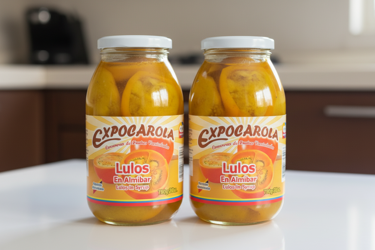 Lulos en Almibar expocarola 28oz