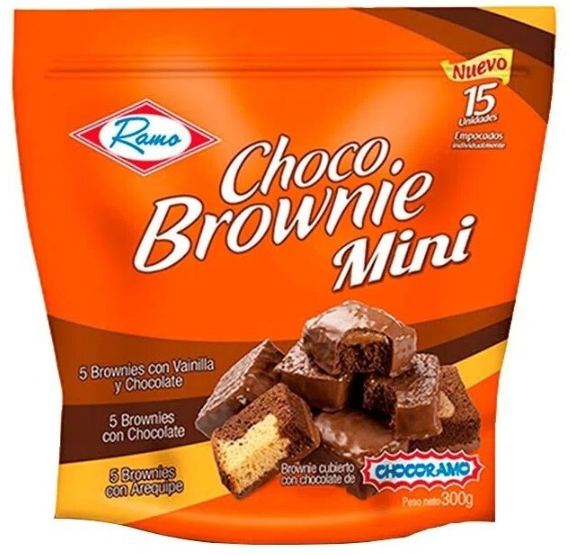 CHOCORAMO MINI BROWNIES 15CT