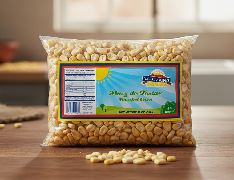 Valles Andinos Maiz Tostado 14oz