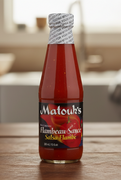 Matouk's Flambeau Sauce, West Indian, Salsa Flambe 10 oz