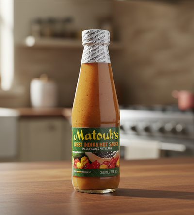 Matouk's Hot Sauce, West Indian, Salsa Picante Antillana 300ml