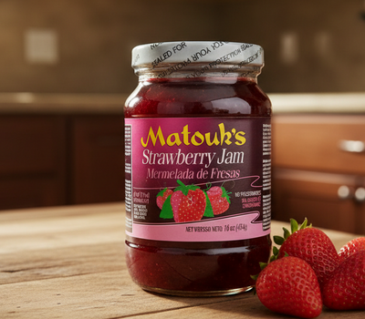 Matouk’s Strawberry Jam 16 oz