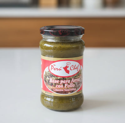 Jars of Peri Peri brand sauce on a store shelf with visible labels and packaging.