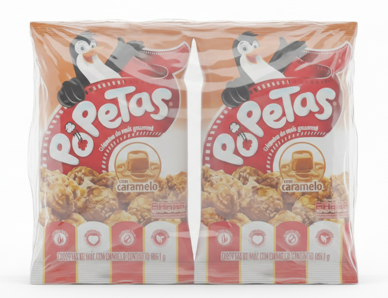 Popetas caramelo 198g
