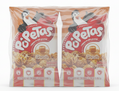 Popetas caramelo 198g