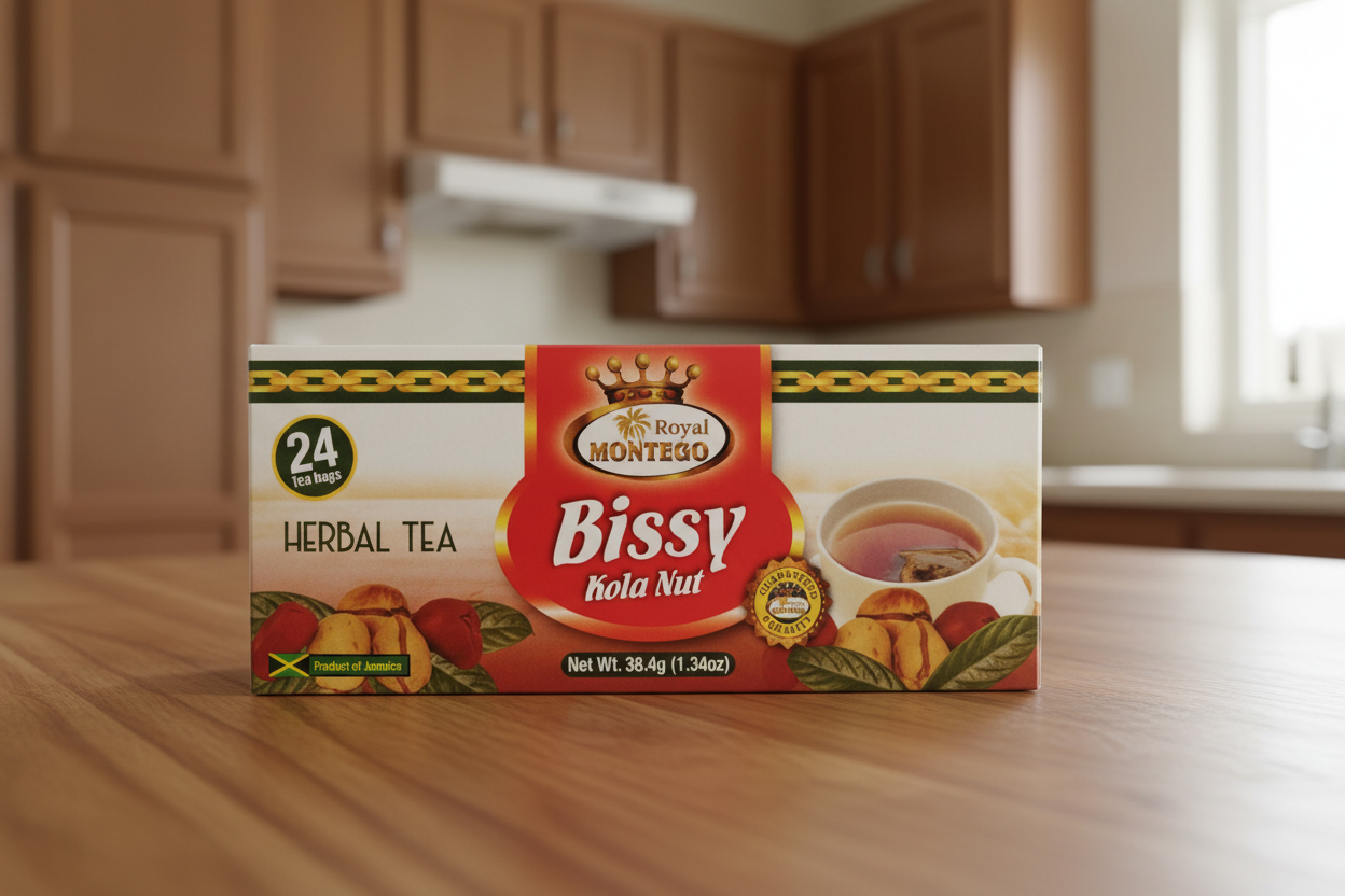 Royal Montego Bissy Kola Nut Herbal Tea Bags 1.1 oz