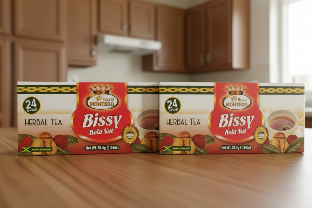 Royal Montego Bissy Kola Nut Herbal Tea Bags 1.1 oz
