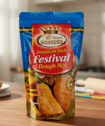 Royal Montego Jamaican Style Festival Dough Mix 9.5 oz