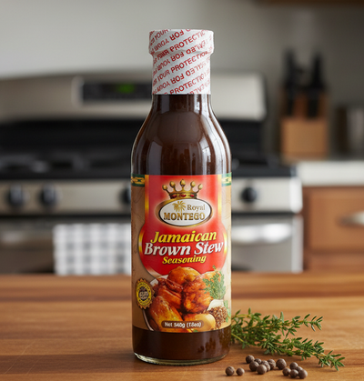 Royal Montego Seasoning, Brown Stew, Jamaican 12 oz