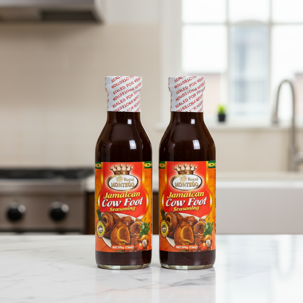 Royal Montego Seasoning, Cow Foot, Jamaican 12oz