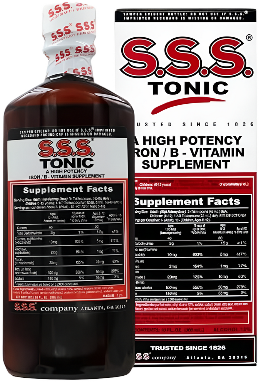 S.S.S TONIC VITAMIN SUPPLEMENT 20 OZ