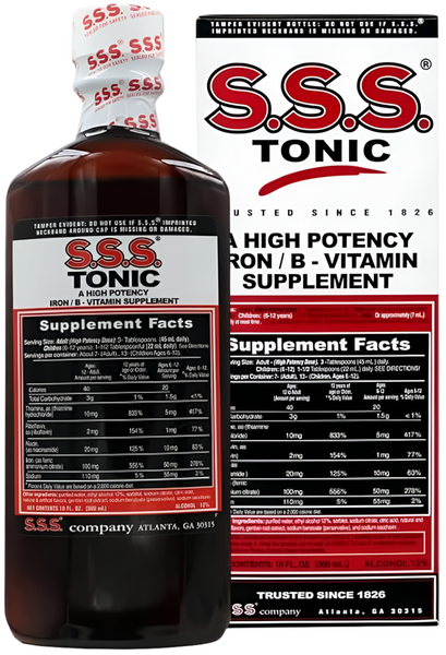 S.S.S TONIC VITAMIN SUPPLEMENT 20 OZ