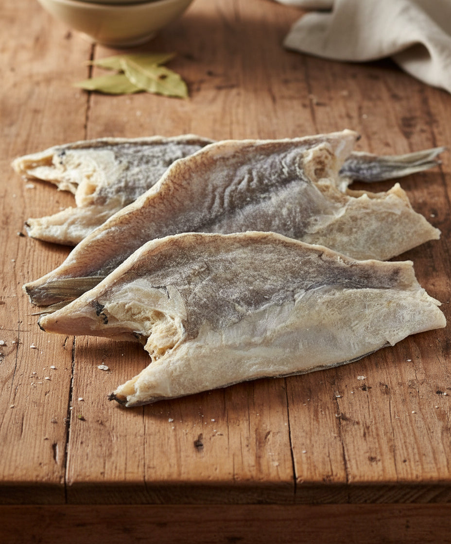 Canadian Cod 3 Salted cod gaspe bone-in from Canada (2lb to 3lb per Fish) – Produce ...