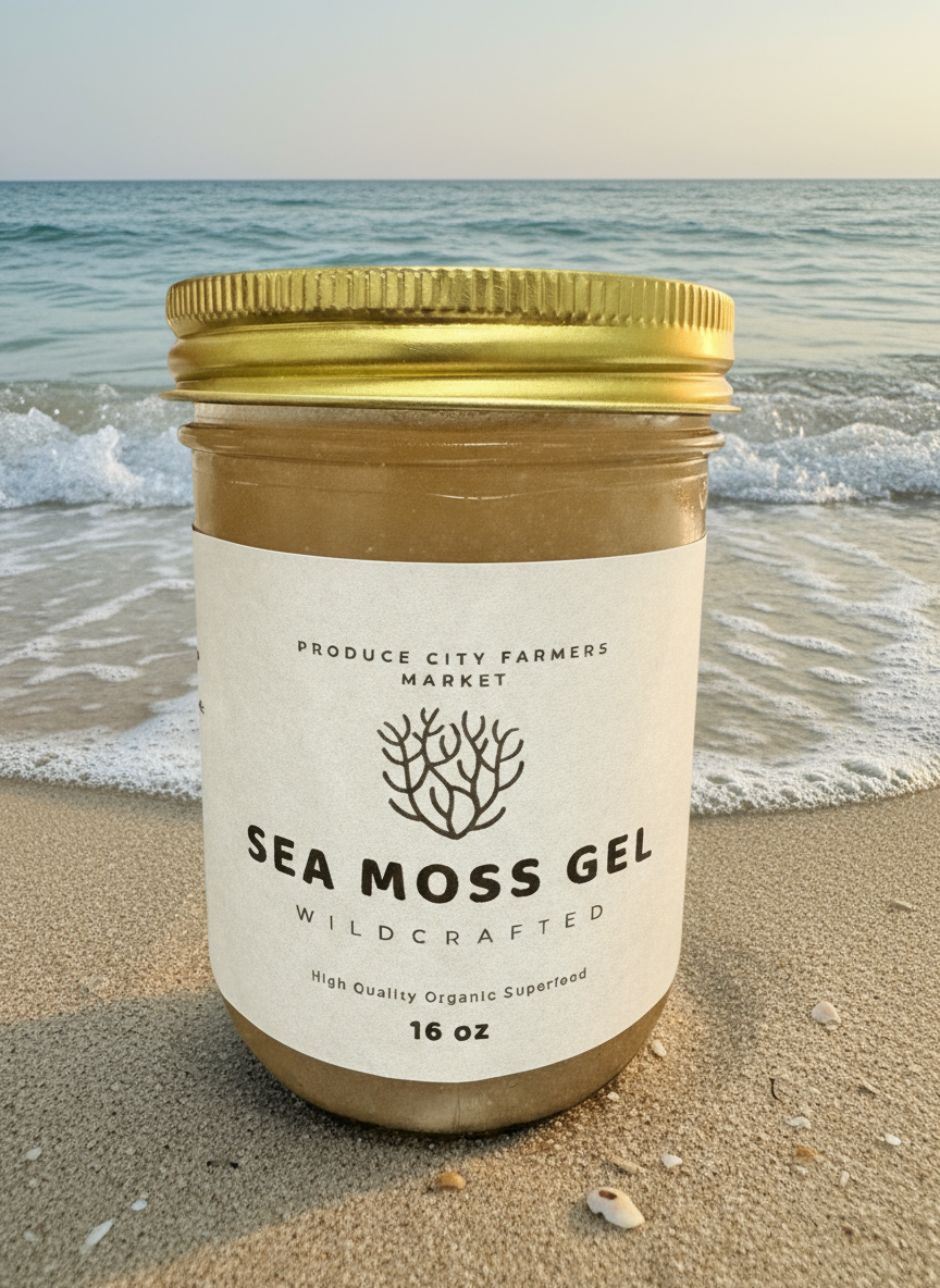 Natural sea moss gel 
