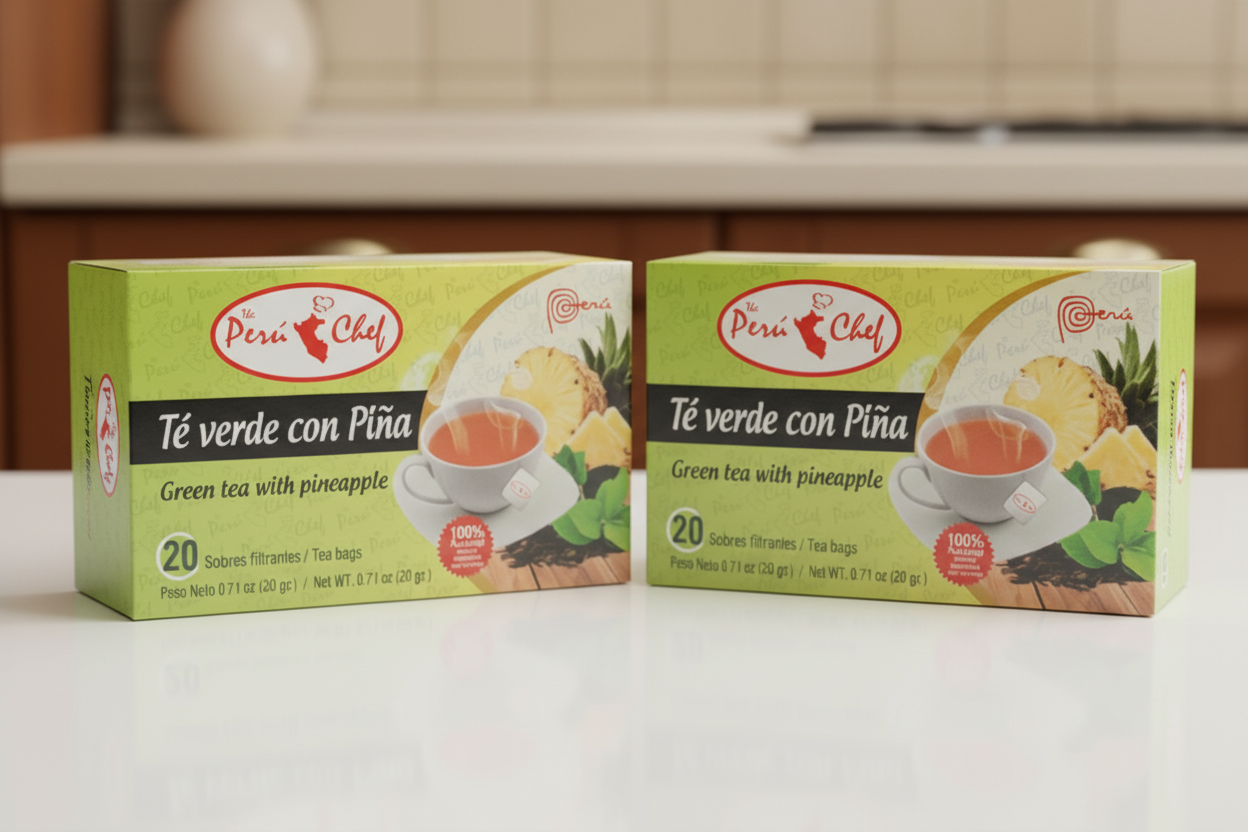 Peru Chef te verde con piña 20gr