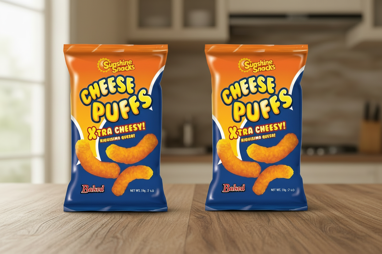 Sunshine cheese puff 56 gr/3pk