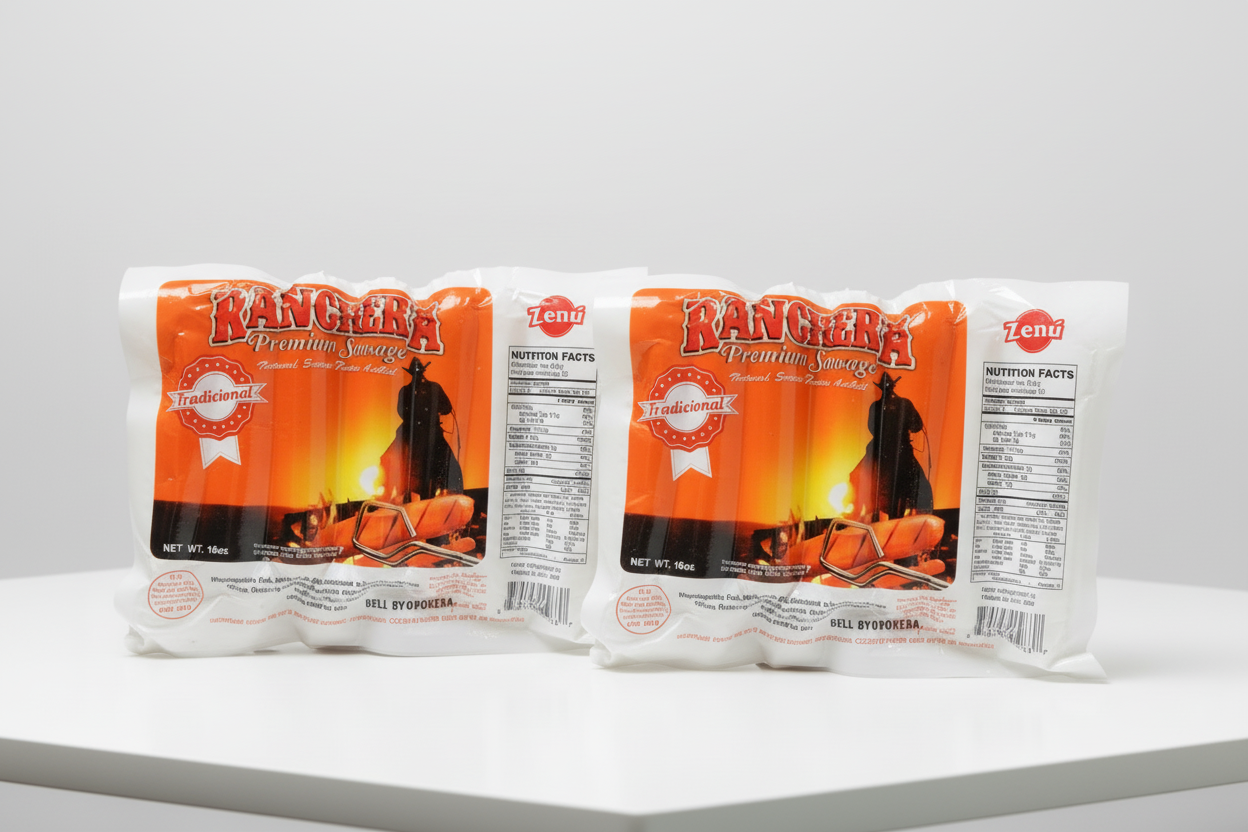 Zenu ranchera sausages 15oz