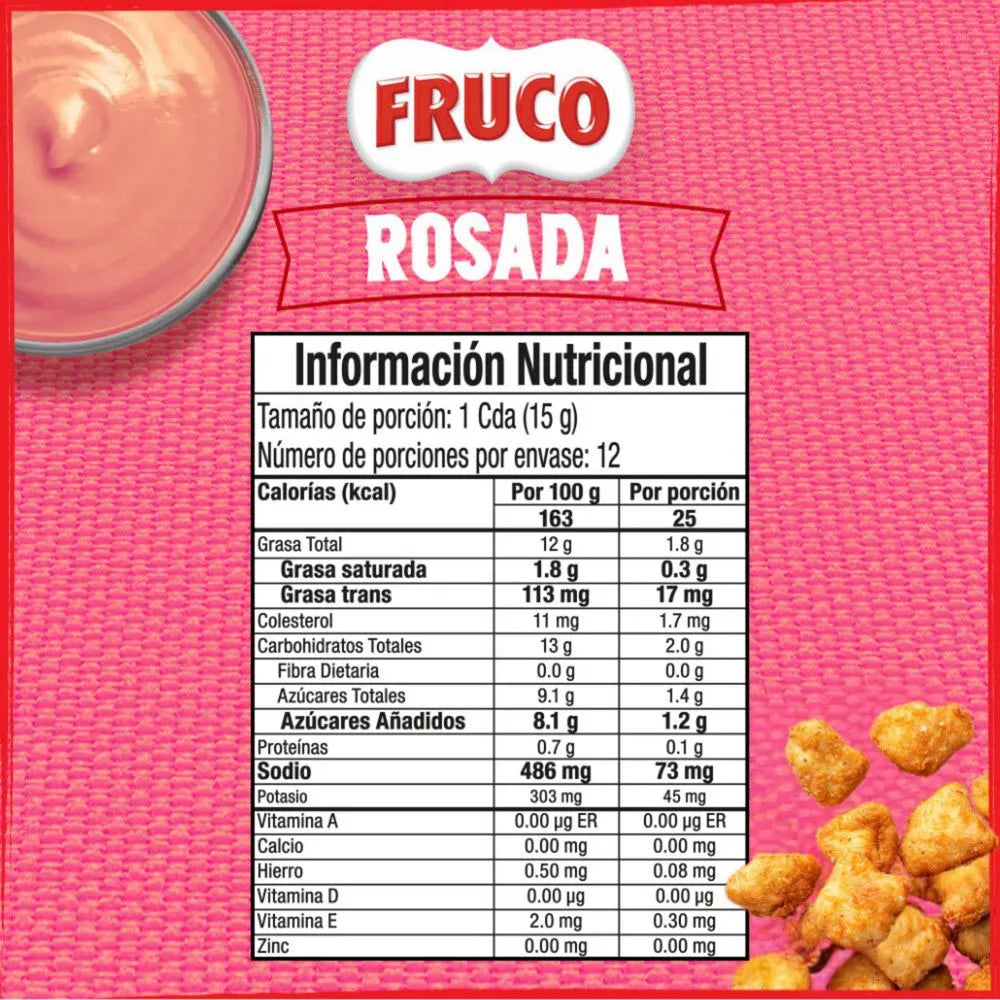 Fruco Salsa Rosada 180 gr