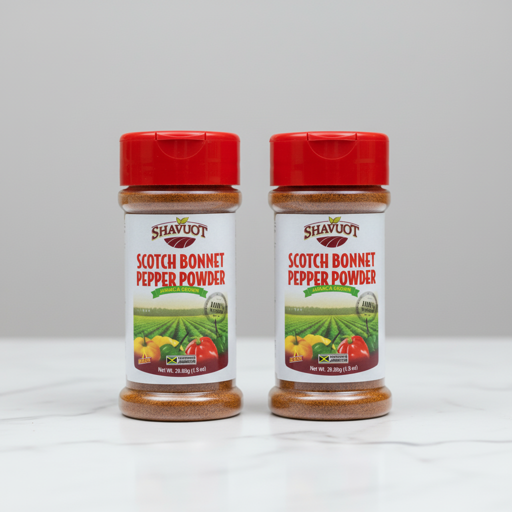 Shavuot Pepper Powder, Scotch Bonnet, Spicy 38.85gr
