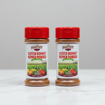 Shavuot Pepper Powder, Scotch Bonnet, Spicy 38.85gr